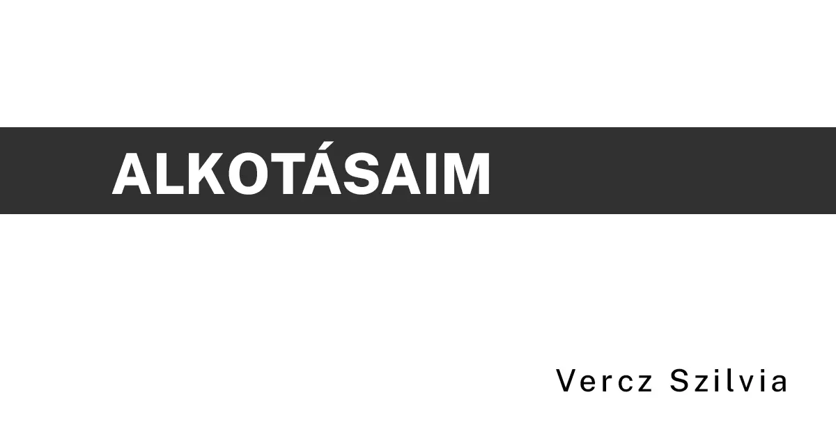 Alkotásaim